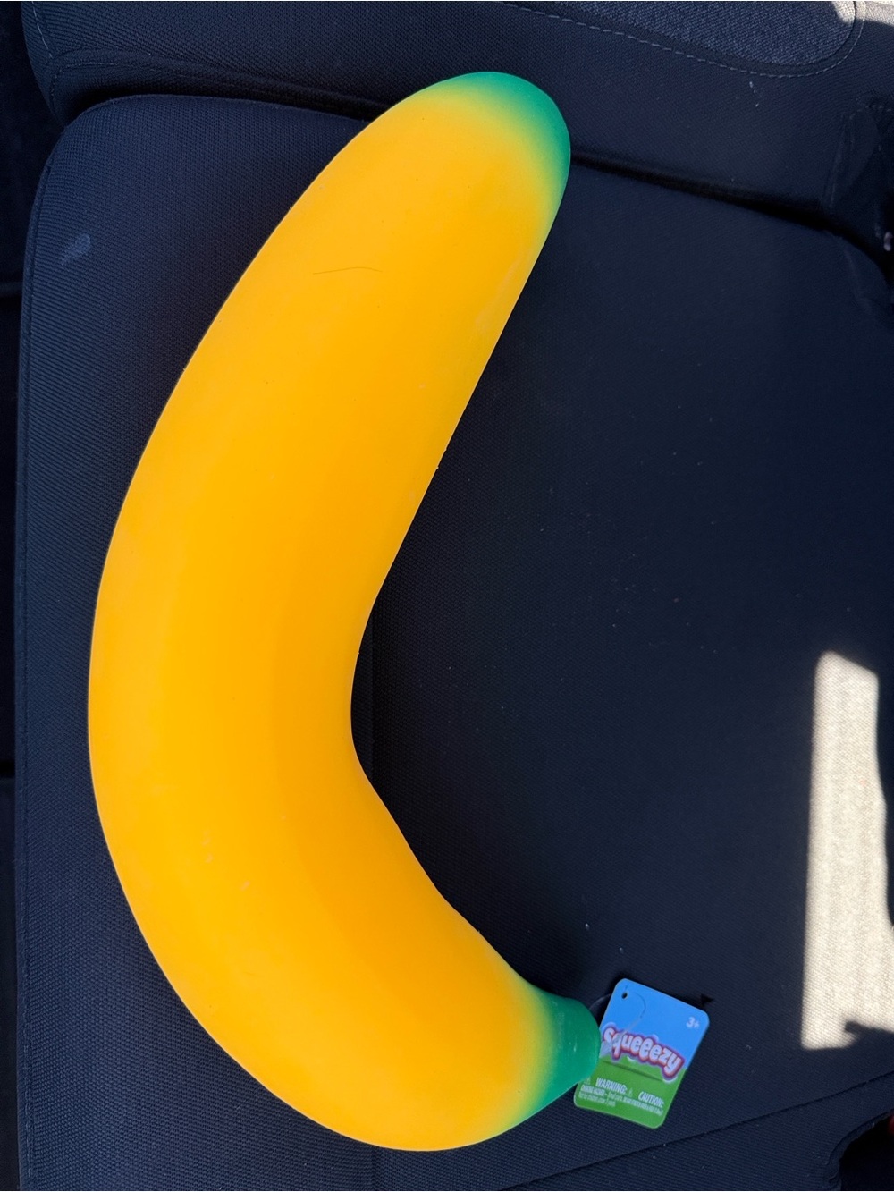 Yellow Banana Plush Squishy Toy - Soft Kids Doll Accessory